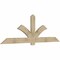 Ekena Millwork Redmond Rough Sawn Timber Gable Bracket, Douglas Fir, 96"W x 32"H x 2"D x 6"F, 8/12 Pitch GBW096X32X0206RED00RDF - alternate 4